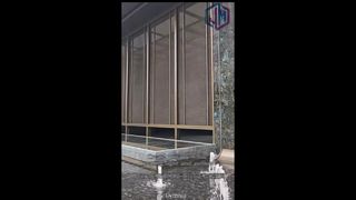 Zewnętrzny dekoracyjny metalowy ekran z siatki