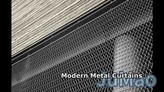 Zasłony z metalowej cewki Nowoczesny design