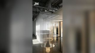 Draperie z cewki aluminiowej Nowoczesne architektoniczne zasłony siatkowe