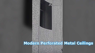 Perforowana metalowa ściana osłonowa do fasad budynków