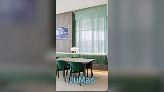 Aluminiowe zasłony łańcuchowe w stylu dzielnika pokoju