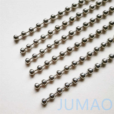 6mm Chromed Metal Ball Silver Beaded Kurtyny łańcuch dla przegrody okna
