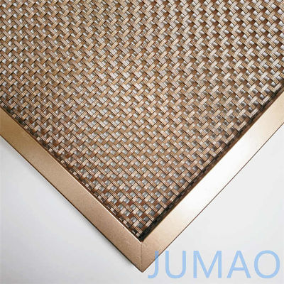 Jumao Metal Wire Mesh Room Divider Screen Stal łagodna