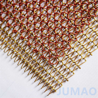 Diamentowe otwory metalowe zasłony w czarnym kolorze dla klubów 1.2mm