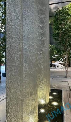 Elastyczna, odporna na korozję wodna siatka zasłonowa, zapewniająca doskonałą kontrolę przepływu wody dla projektów na dużą skalę