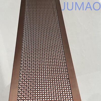 Aluminiowa siatka dekoracyjna Idealna do projektowania wnętrz i zewnętrznych Lekka